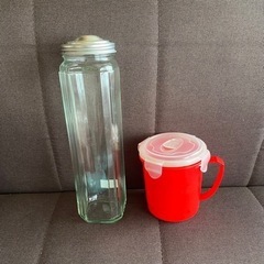 パスタ保存容器、スープカップ