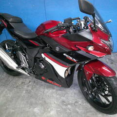 SUZUKI GSX250R 黒/赤 格安提供車  半額配送キャ...