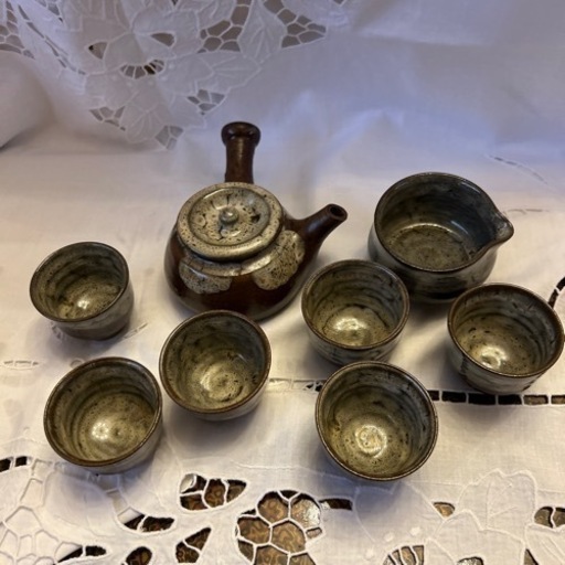 小鹿田焼　茶道具　茶器