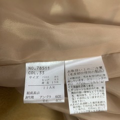 婦人服コートの画像