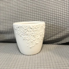 アンティーク柄　フラワーアレンジに🌸　花瓶　鉢