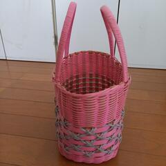 手作り・カゴバッグの画像