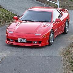 三菱GTO ツインターボ 280馬力 自動車 MT アルミホイー...