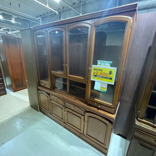 【最終価格!!】食器棚(No:1222056)