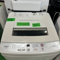 早い者勝ち大セール‼️‼️＋ご来店時、ガン×2お値引き‼️AQUA(アクア) 2018年製 6.0kg 洗濯機🎉