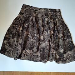 【BANANA REPUBLIC】シルクスカート
