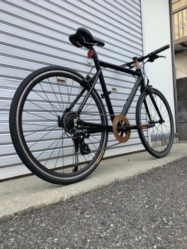 【商談中】　☆前後タイヤ中古品☆   650C   8S  クロスバイク　防犯登録料込価格︎‼︎ 商談中】 ☆前後タイヤ中古品☆ 650C 8S クロスバイク 防犯登録料込
