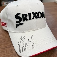 非売品　横峯さくらさんサイン入り　帽子　SRIXON 新品　タグ...