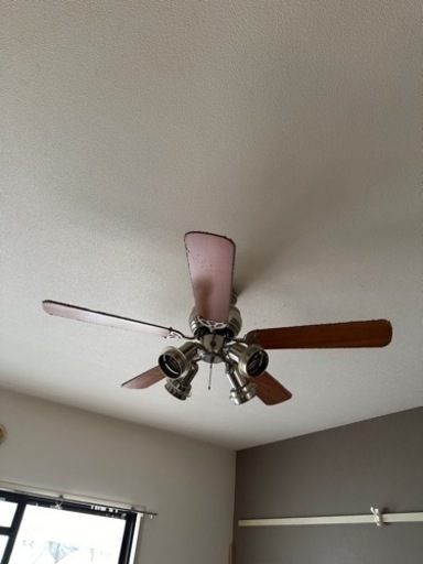 【急募格安】オーデリック　ODELIC　シーリングファン　5枚羽　茶木目