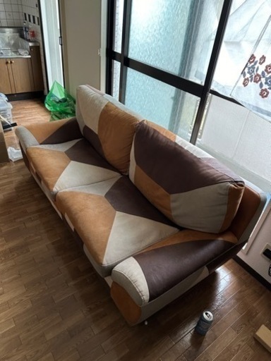 【急募格安】　使用期間短　3人掛けソファ　美品