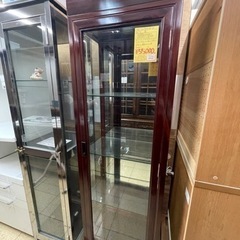 ガラス コレクションボード 木目ブラウン アンティーク