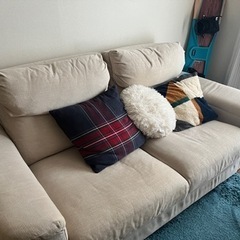 IKEA　家具 3人掛けソファ