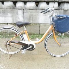 レストアベース/電動アシスト　ヤマハ　PAS　26インチ　X211　ニッカドバッテリー　充電器有
