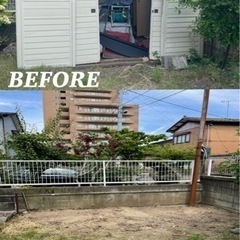 庭の不要になった物置解体・撤去承ります‼️