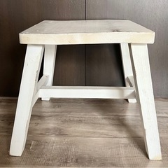 アンティーク風　椅子　飾り台