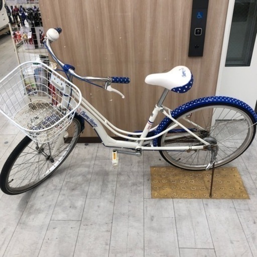 DAIWA子供用自転車24インチホワイト×ブルー【トレファク堺福田店】