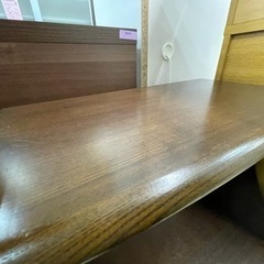 レンジ台 ブラウン 木製ラック の画像