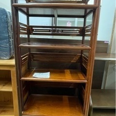 飾り棚 和風家具 インテリア 彫刻