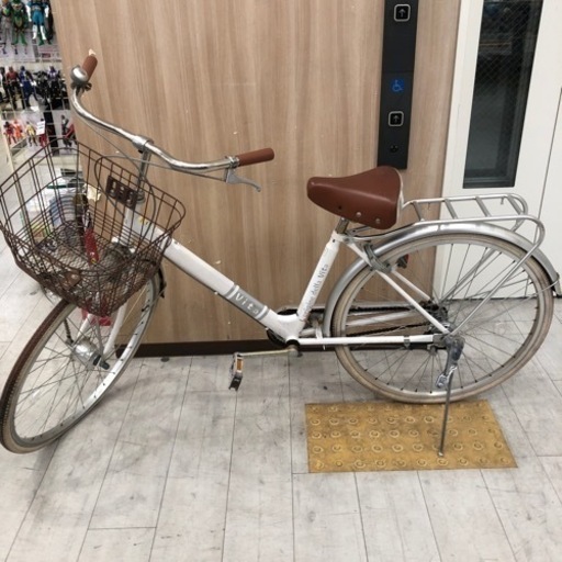 Vita自転車26インチホワイト【トレファク堺福田店】