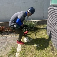 短期・長期勤務者募集！マンション、新築等の造園作業！！の画像