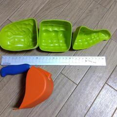 HABA　LEPALE　砂場遊び　玩具　おもちゃ　雪遊び　水遊び　砂型　スコップ　ワニ　鰐　ハバ　未使用の画像