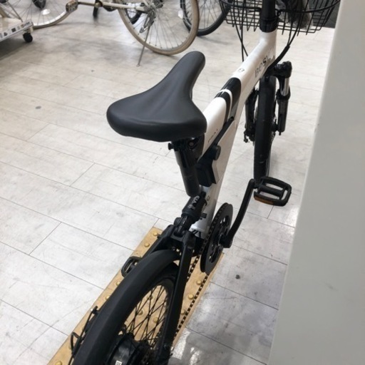 Besv電動アシスト自転車20インチホワイト×ブラック【トレファク堺福田店】