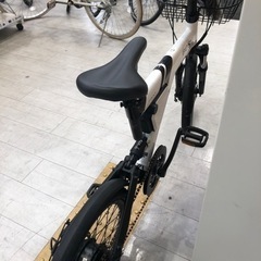 Besv電動アシスト自転車20インチホワイト×ブラック【トレファク堺福田店】の画像