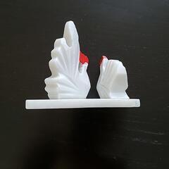 鳥　置物の画像