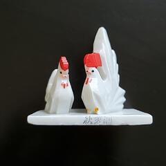 鳥　置物