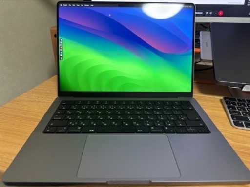 値下げ中！MacBook Pro 14inch 美品　(未使用に近い)