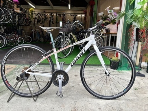 No.60GIANT クロスバイク ESCAPE RX XXSサイズ380㎜整備済み中古現状