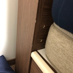 ニトリ　ベットフレームの画像