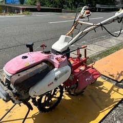 ヤンマー 管理機　SK65 土上げ機 土入れ　土上機 Wタイヤ ...