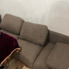  ニトリ 
家具 ソファ 3人掛けソファの画像