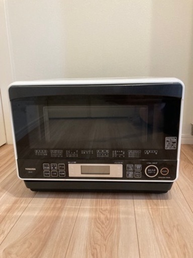 東芝　スチームオーブンレンジ　石窯ドーム　角皿付き　キッチン家電