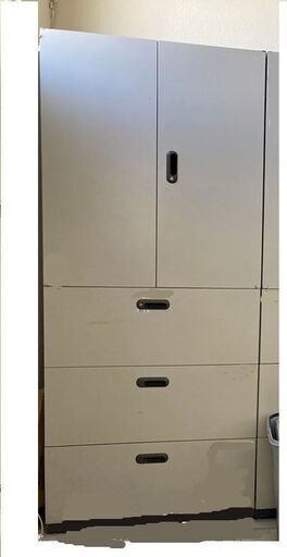 3段引き出し＋両開き保管庫￥10,000