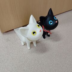 【お値下げ】【美品】かわいい猫型ドアストッパー
