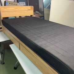 期間限定 特価商品 ベッド マットレス セット 引き出し 収納付