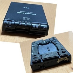 パナソニック製 ETC  CY-ET906KD 黒 動作保証なし　大阪市内一部無料配達可能の画像