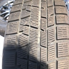 売約済　15インチ　アルミホイールセット　スタッドレスタイヤ付の画像