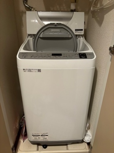 【値引きしました】乾燥機能つき洗濯機