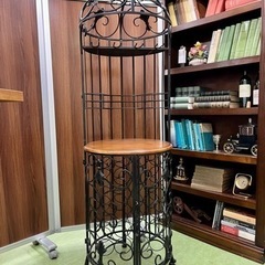 11/23迄！輸入家具【特大 アイアンフレーム ワインラック