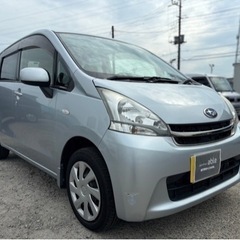 ★支払総額13.8万円★H24年式 ムーヴOEM スバル ステラ CVT Tチェーン アイドリングストップ 修復歴なし 車検たっぷり♪冷暖房確認済み！機関良好 外観良好！の画像