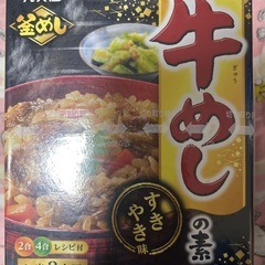 釜飯の素お話中