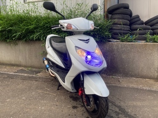 軽整備済み‼️   シグナスx 社外マフラー　スパイダーエアクリーナー　配送可能　現車確認可能