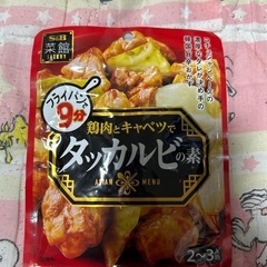 タッカルビの素お話中