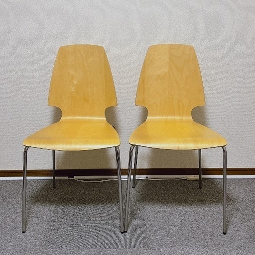 IKEAのイス　2つセット