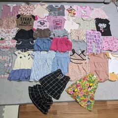 女の子　34点夏服まとめ売り　90サイズ