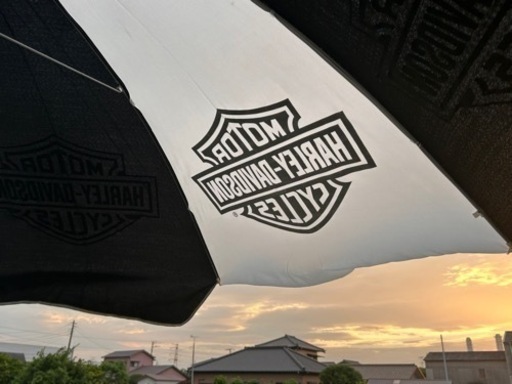 Harley Davidson ハーレーダビッドソン　非売品　パラソル　傘