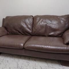 【NATUZZI】本革ソファー　幅220cm　の画像